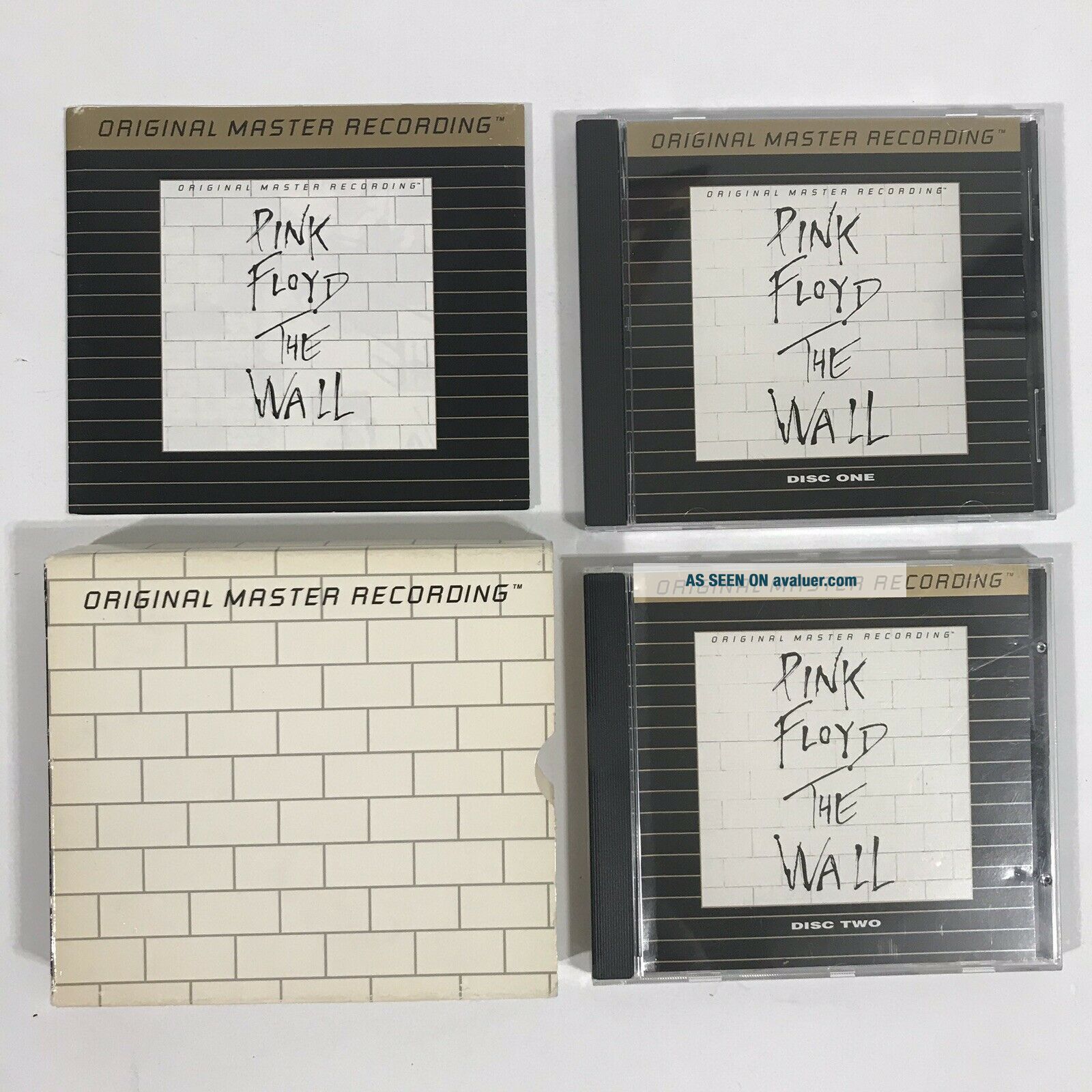 Pink Floyd The Wall Rare MFSL Gold Audiophile UltraDisc CD Box Set ...