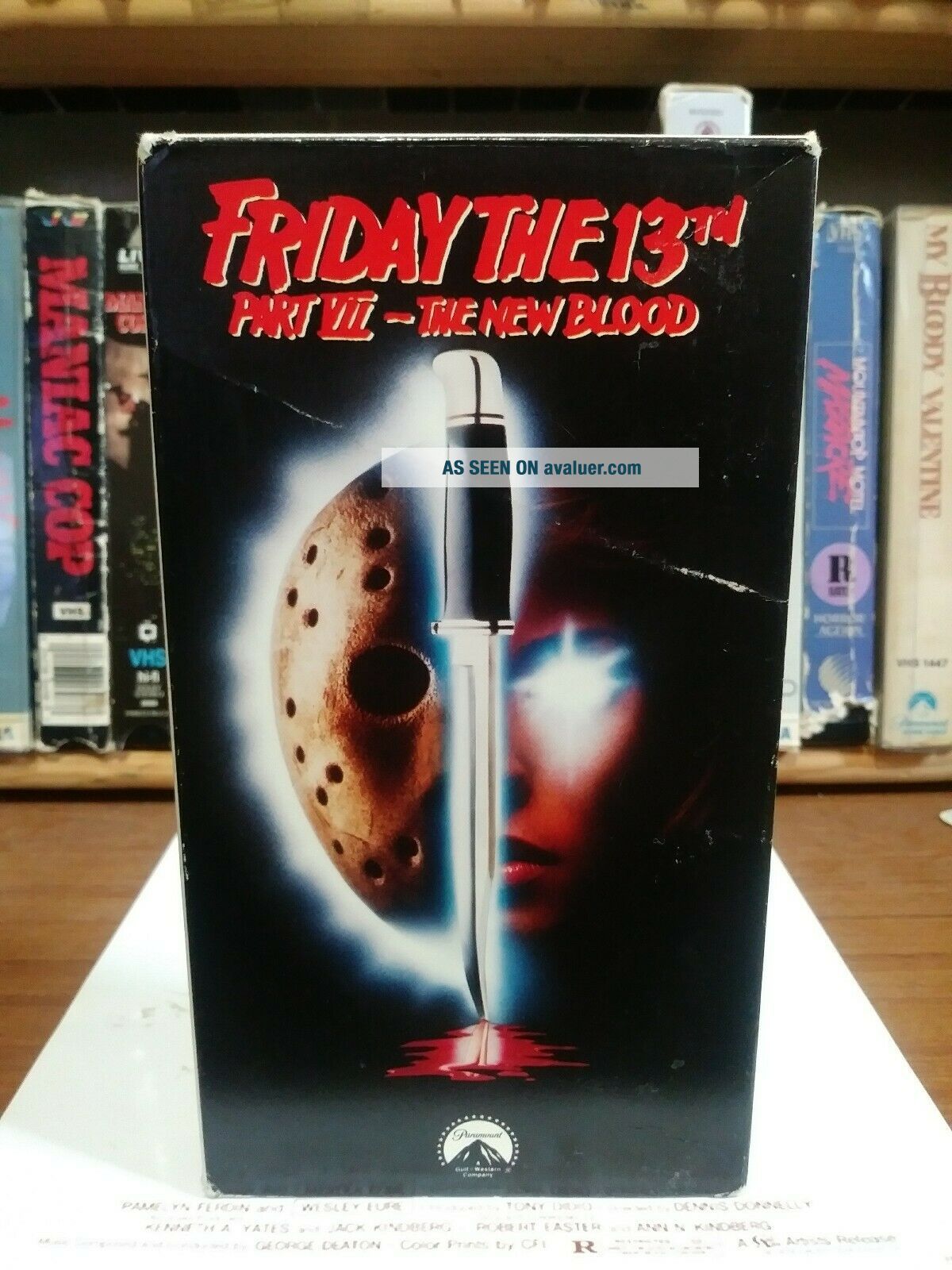 Friday The 13th Part 7 VHS 1988 Horror Paramount Home
