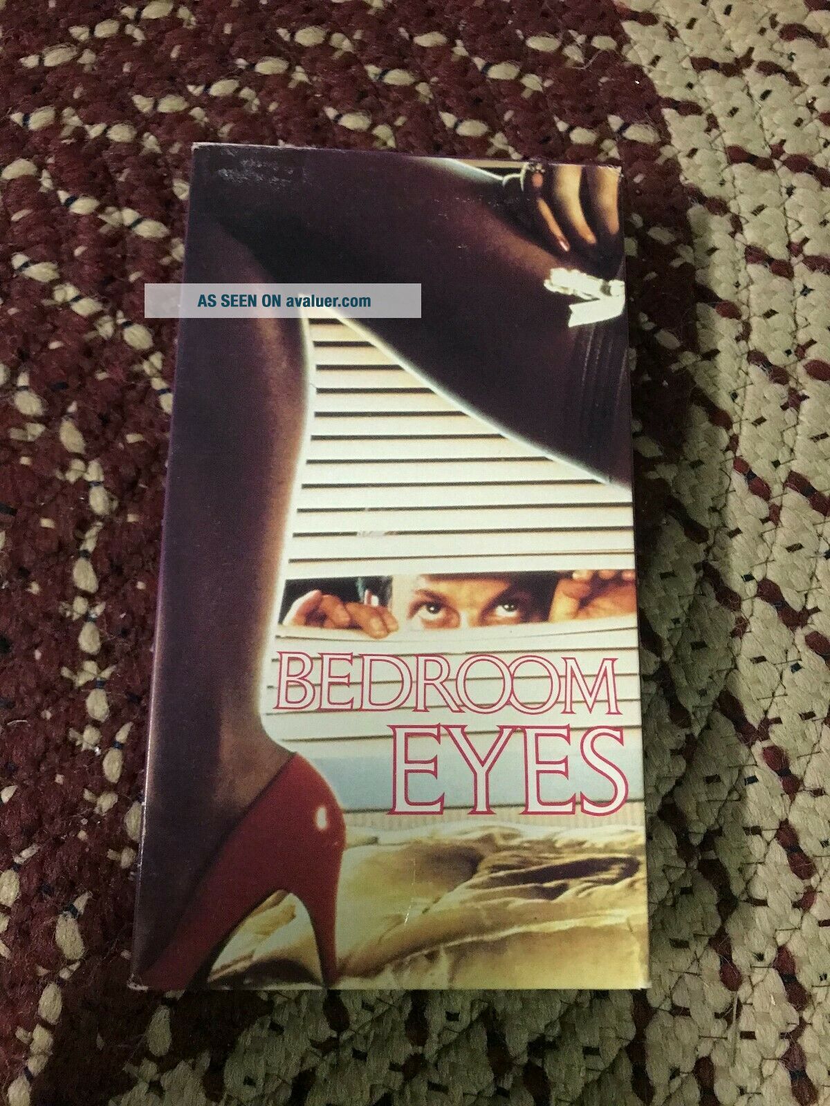 Bedroom Eyes SEXY SLEAZE Big box slip rare OOP Vhs