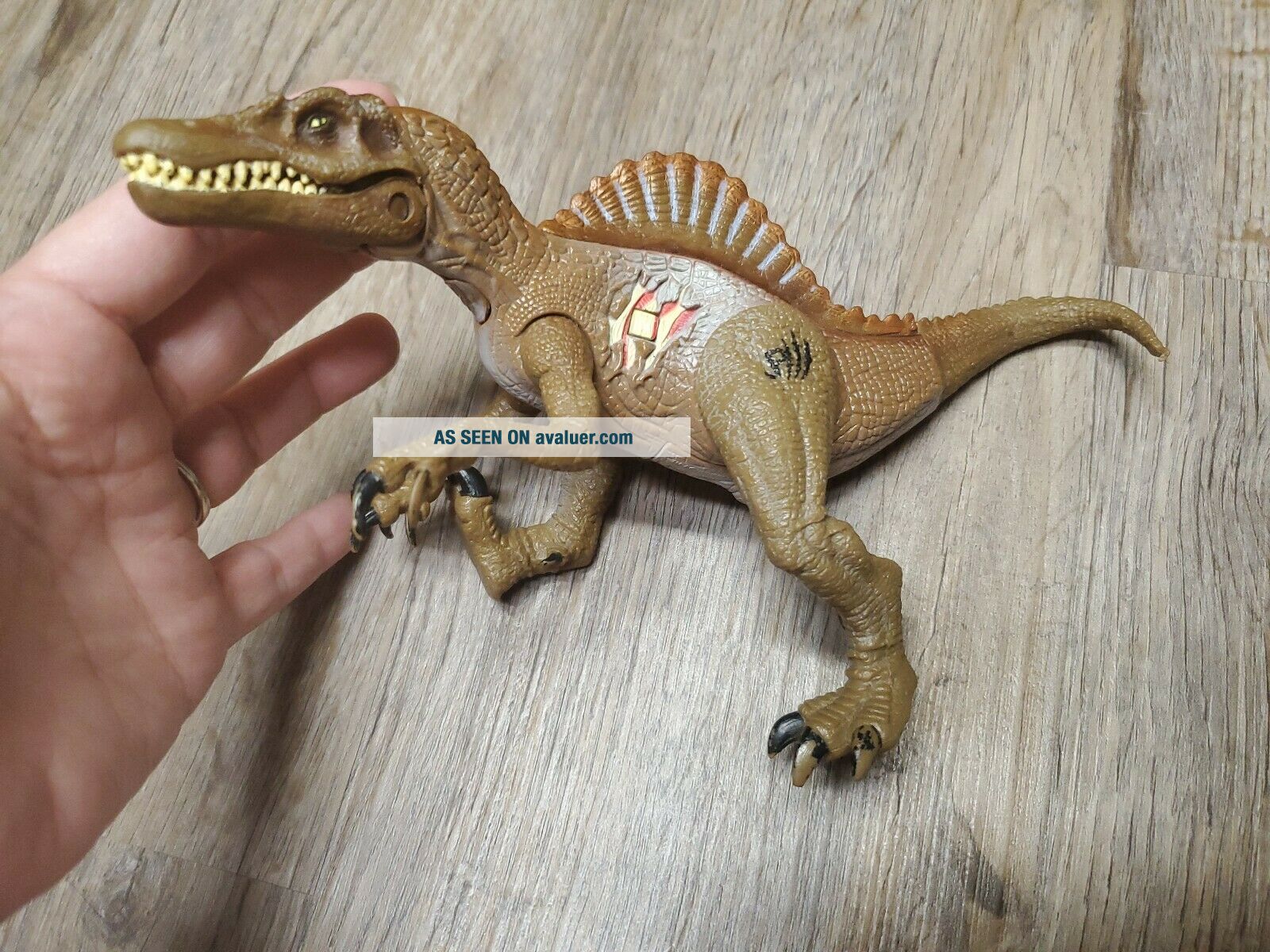 2000 Hasbro Jurassic Park III Lost World Electronic Spinosaurus JP3 2000-hasbro-jurassic-park-iii-lost-world-electronic-spinosaurus-jp3