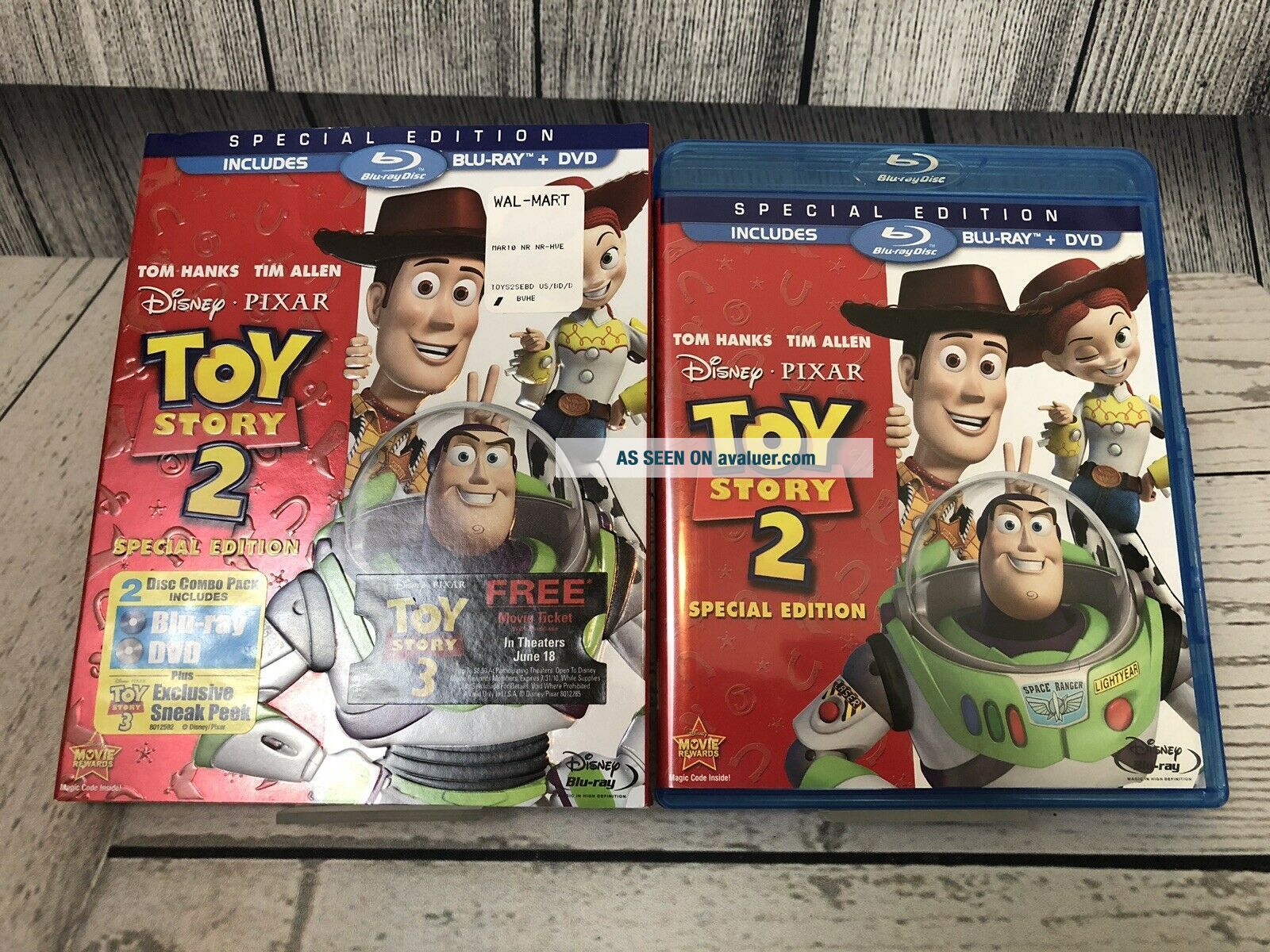 Toy Story 2 Blu Ray With Slipcover 2010 Rare OOP