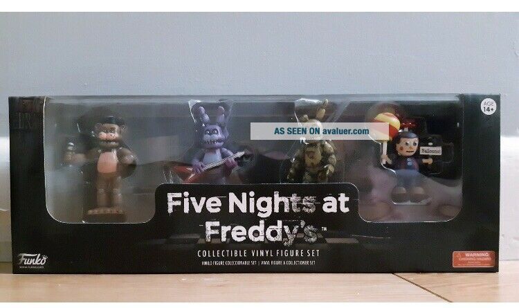 Funko Five Night At Freddy's 4 Pçs/set FNAF Figuras De Ação Brinquedos