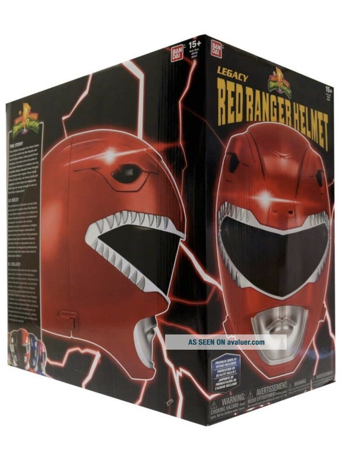 Power Rangers Helmer Reference Power Rangers Legacy Red Ranger Helmet 1:1 Full Scale Cosplay Pre ...