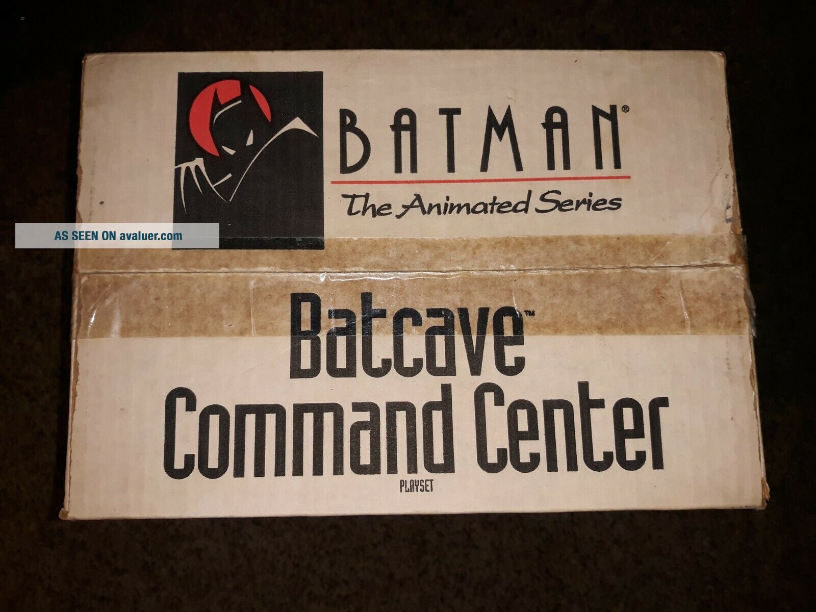 BATMAN THE ANIMATED SERIES BATCAVE COMMAND CENTER MIB KENNER PLAYSET ...