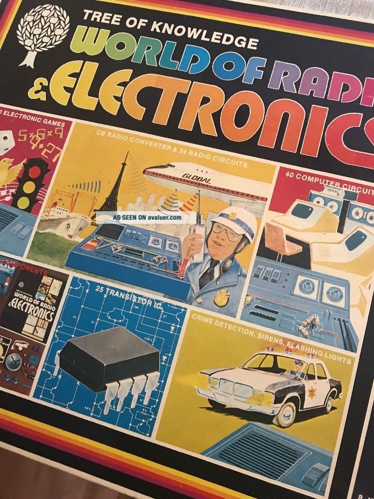 Vtg Tree Of Knowledge World Of Radio & Electronics Experiments Science ...