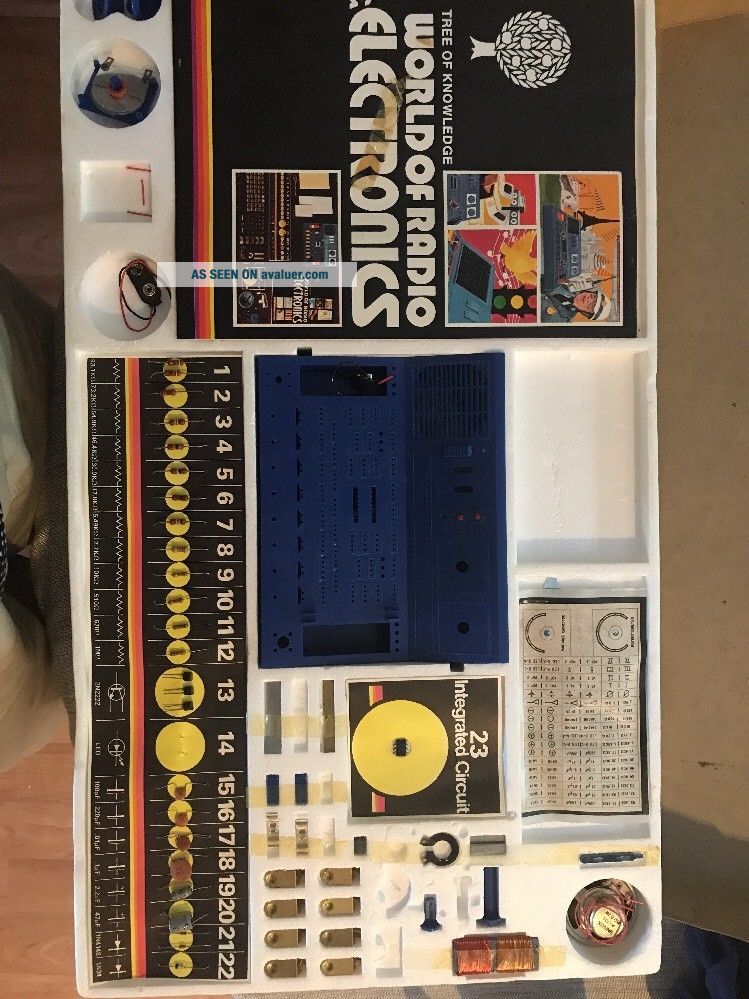 Vtg Tree Of Knowledge World Of Radio & Electronics Experiments Science ...