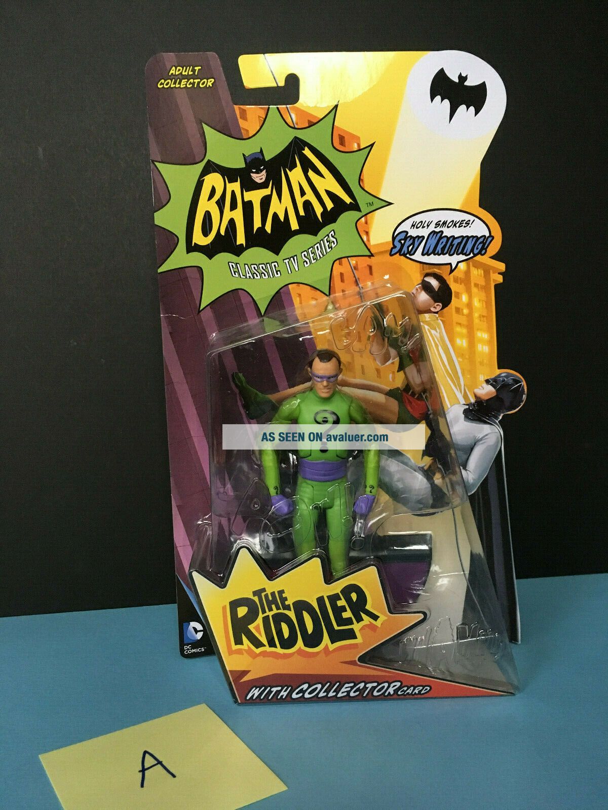 Batman Classic TV Series Riddler Figure Mattel 1966 Adam West Frank ...
