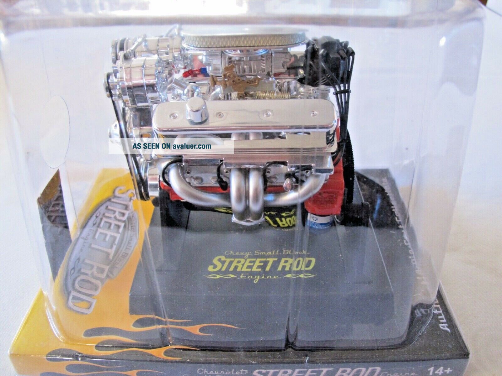 V8 CHEVY SMALL BLOCK STREET ENGINE 1/6 DIE - CAST MODEL BY LIBERTY ...