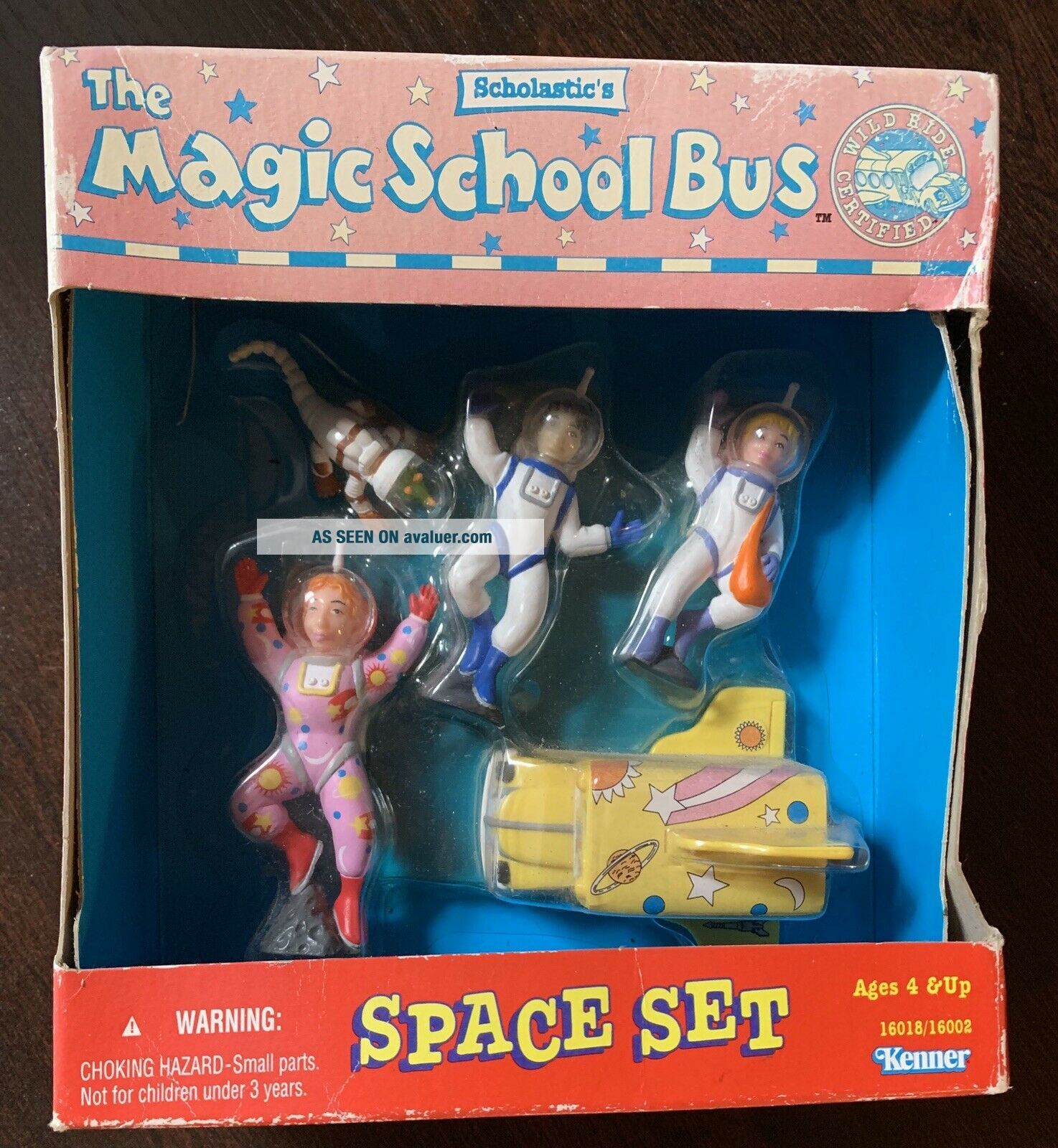 Scholastic’s The Magic School Bus By Kenner Space Set Figures