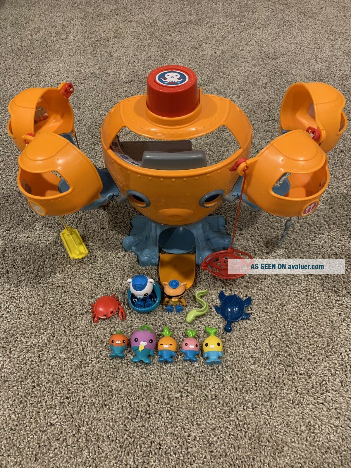 Octonauts Base 2010 Mattel Fisher Price Octonauts Octopod Base Playset With Figures ...
