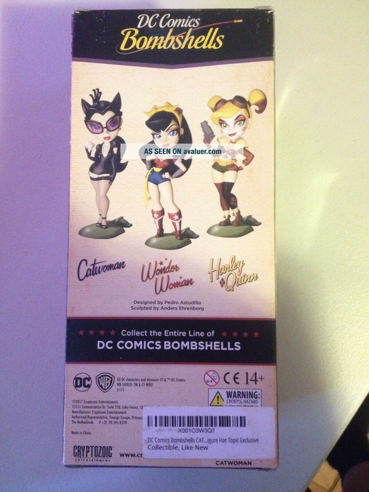 DC COMICS BOMBSHELL CATWOMAN HOT TOPIC EXCLUSIVE LEOPARD SKIN EDITION ...