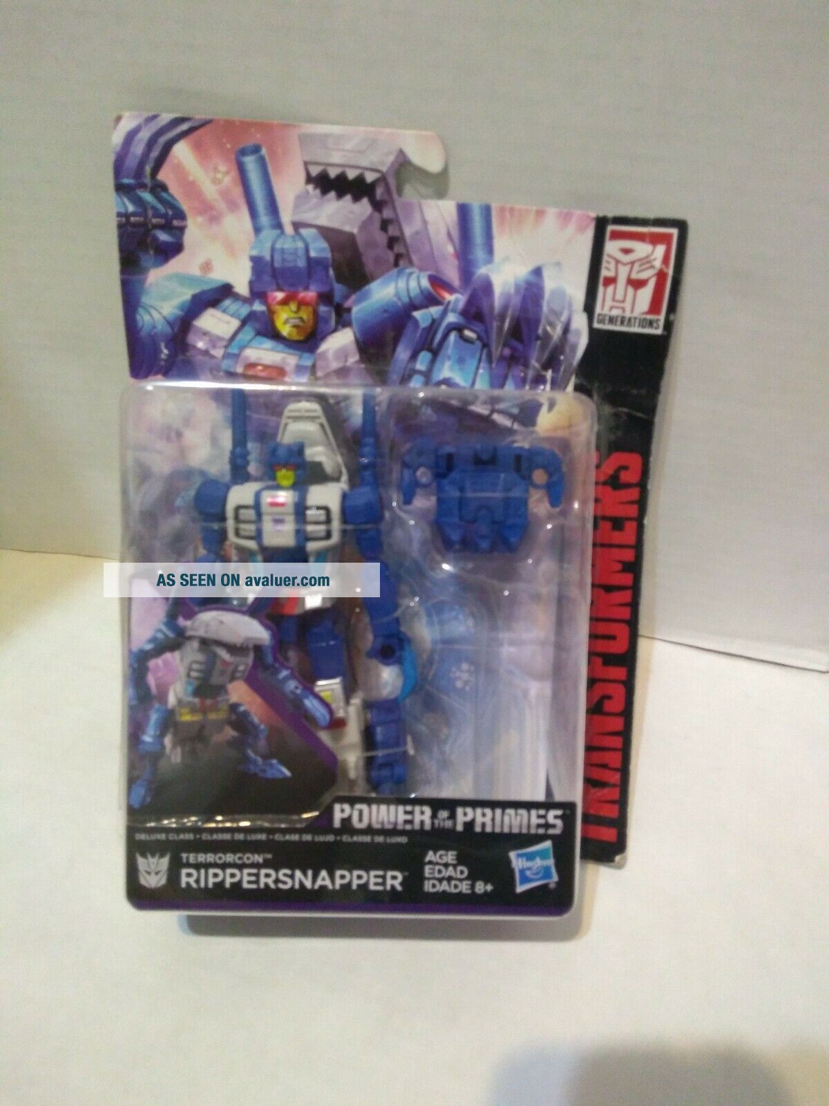 Prime Rippersnapper Transformers RIPPERSNAPPER ACTION FIGURE Deluxe Class Power Of The ...