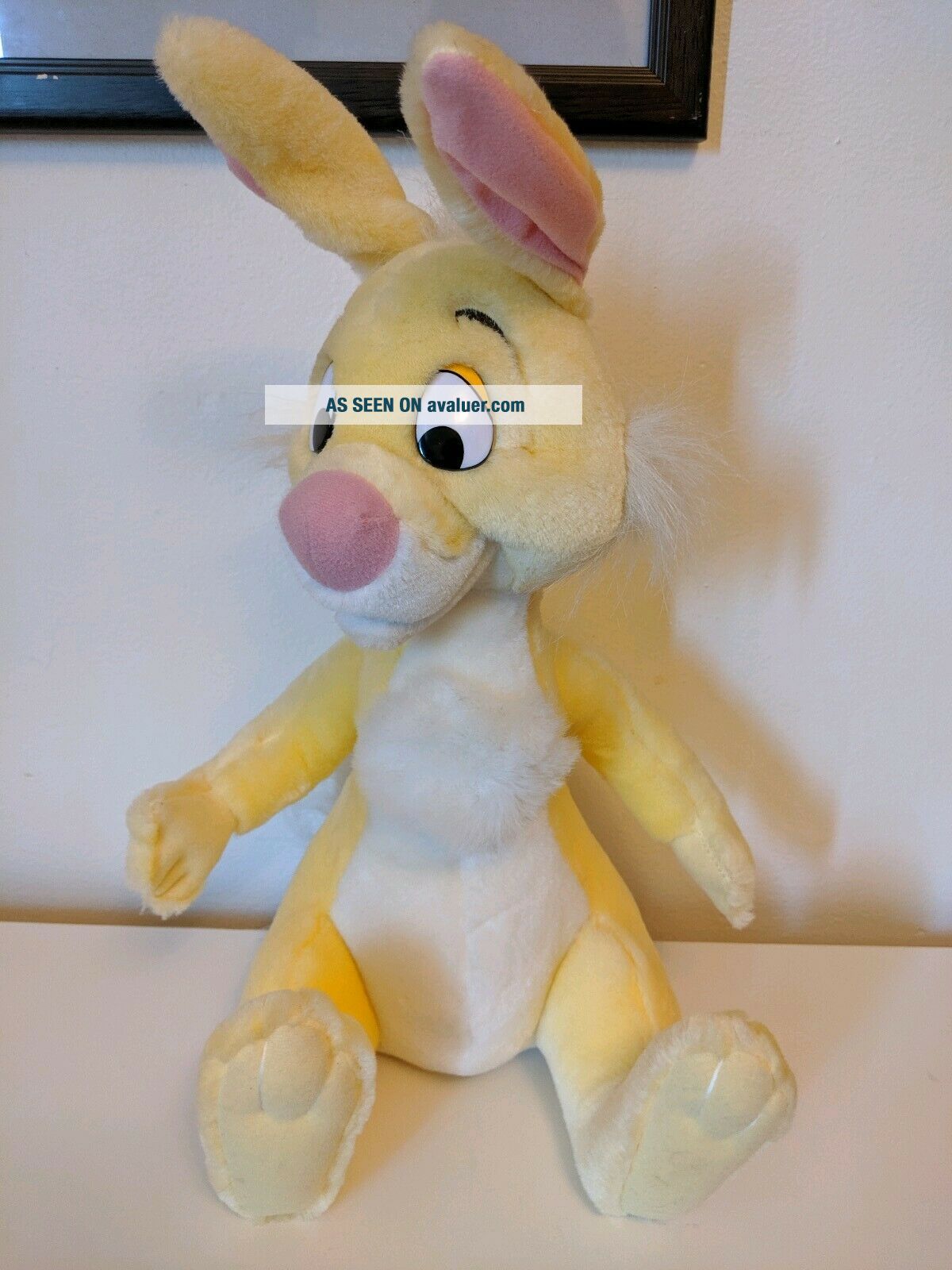 Walt Disney World Winnie The Pooh Rabbit Yellow Plush Stuffed Animal ...