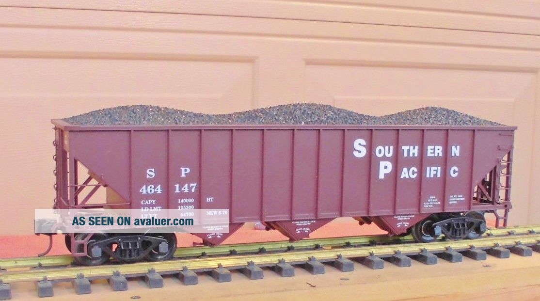 USAT (R - 14005) SOUTHERN PACIFIC 70 TON / 3 - BAY COAL HOPPER W/ METAL ...