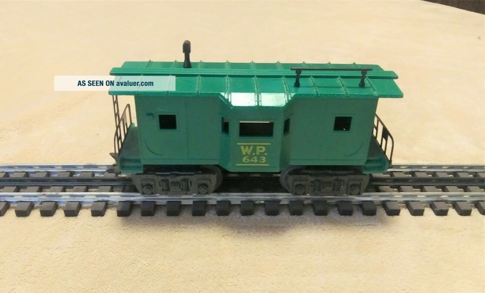 Marx O Gauge Western Pacific 643 Bay Window Caboose | #9174709