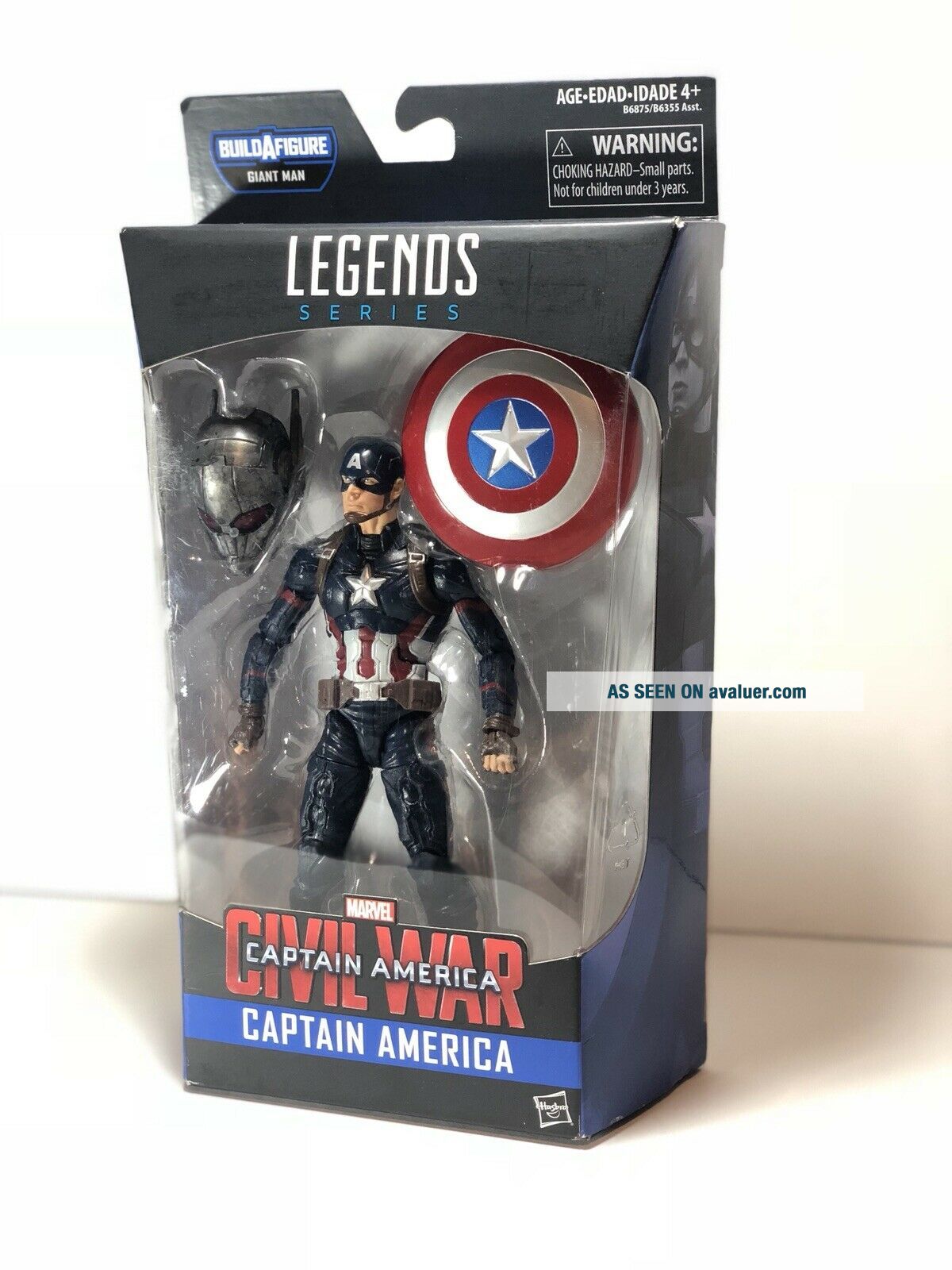 Captain America Civil War BAF Giant Man Marvel Legends Hasbro 6” Action ...