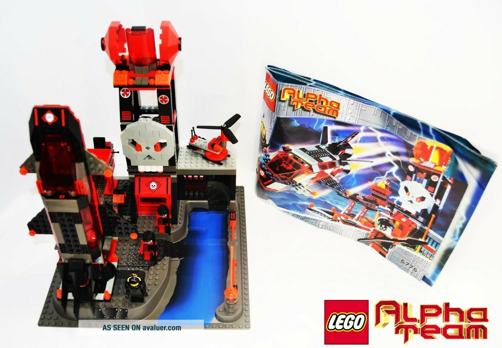 Retired Lego Set 6776 Alpha Team Ogel Control Center (Instruction Book ...