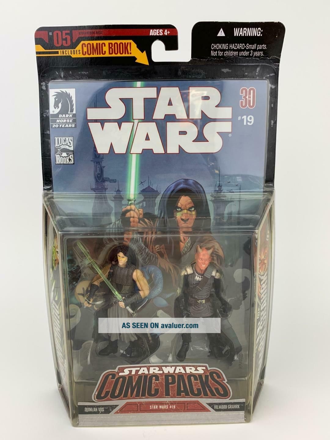 Star Wars 30th Anniversary Comic Packs 05 Jedi Quinlan Vos