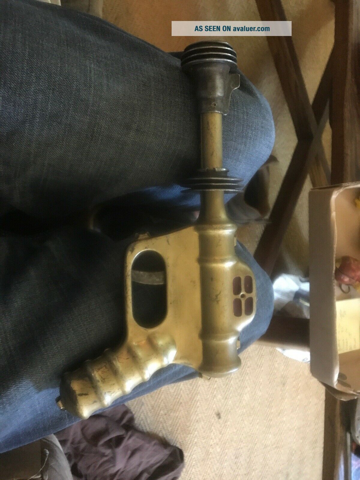 Vintage 1940 ' s Daisy Buck Rogers Atomic Pistol Steel Toy Space Ray Gun
