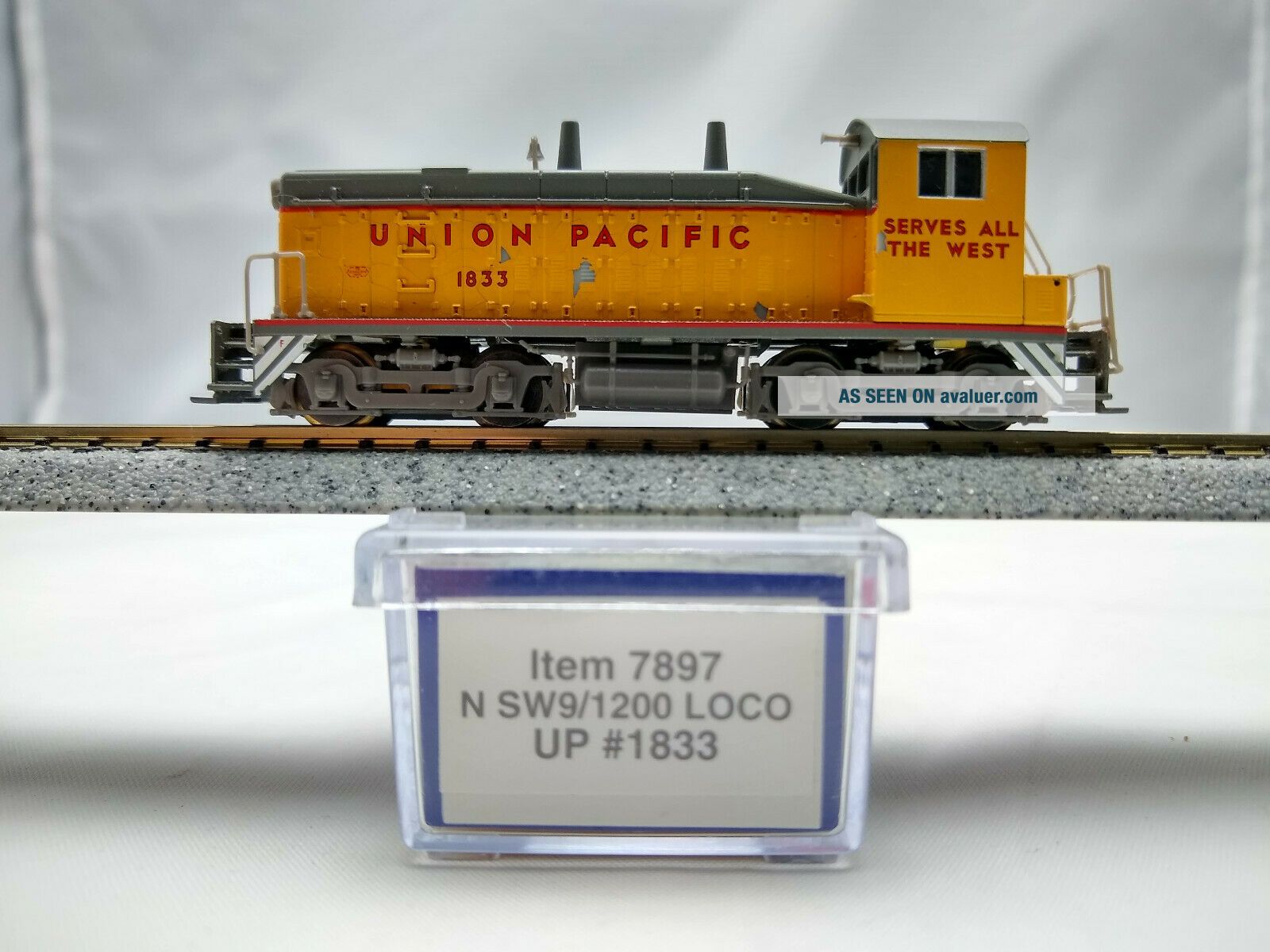 Life Like N Scale 7897 SW9/1200 Diesel Switcher Loco Union Pacific UP ...