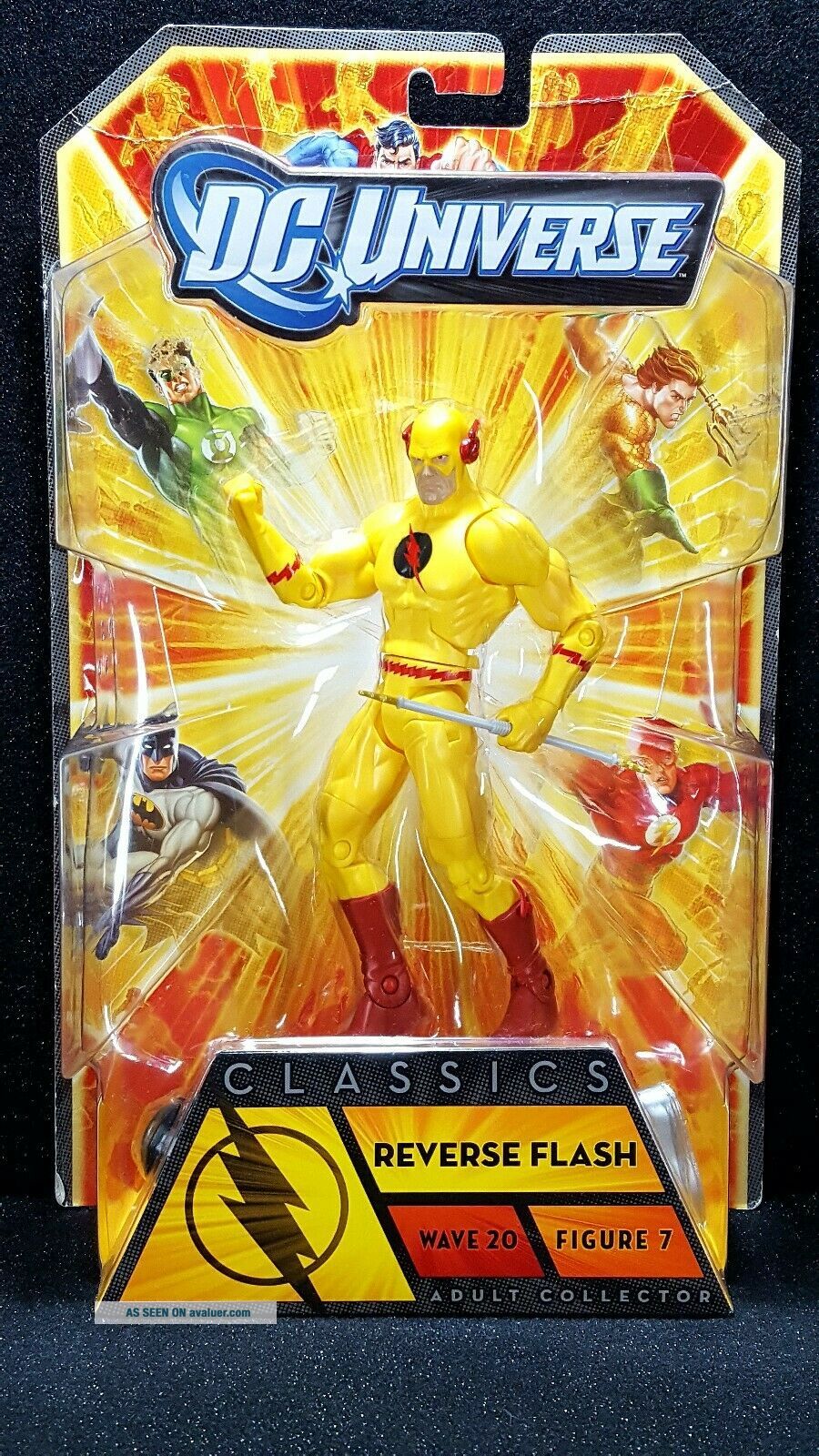 REVERSE FLASH DC Universe Classics Wave 20 Figure FLASH TV NEKRON BAF ...