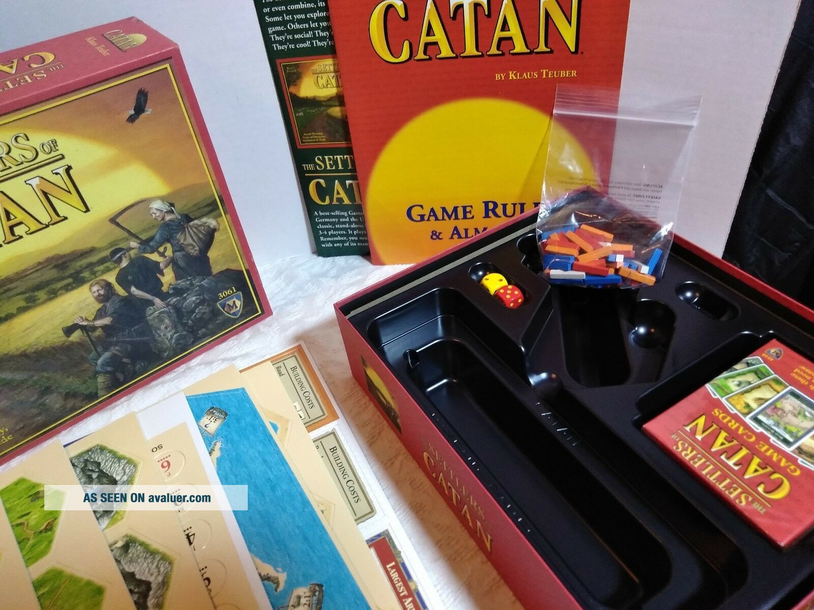 The Settlers Of Catan 3061 Board Game Mayfair Games 4th