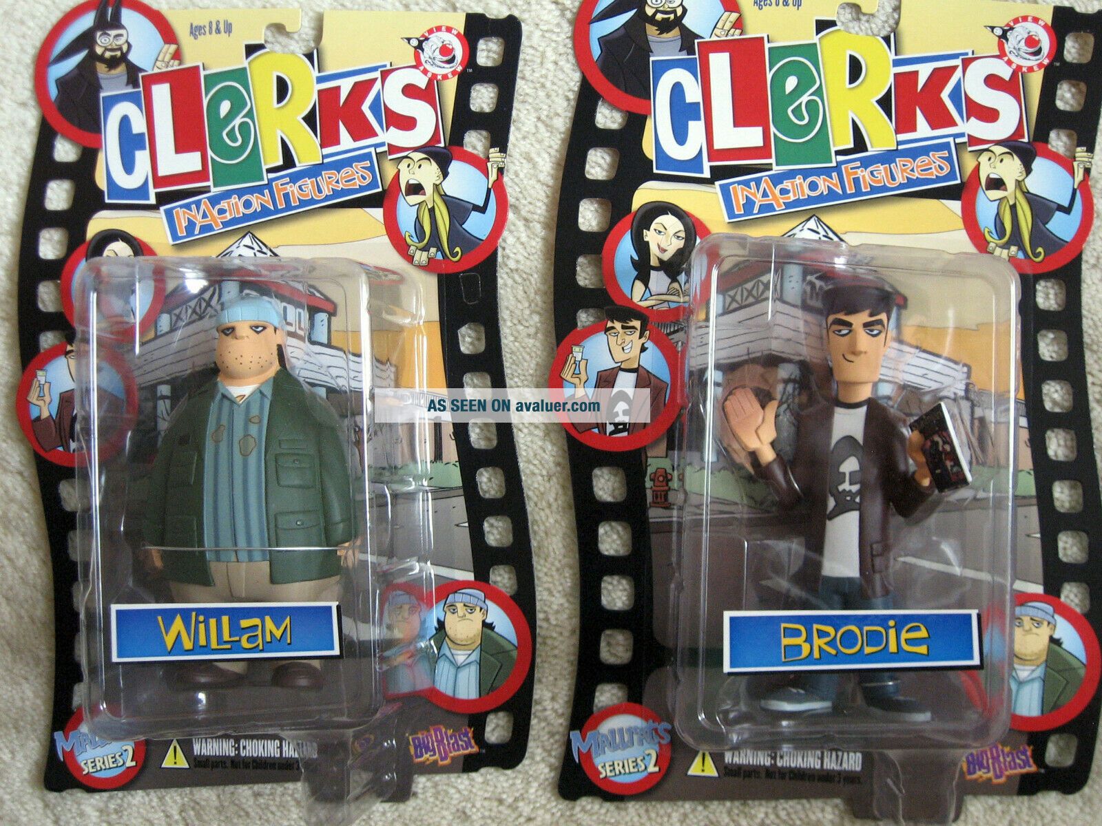 Clerks In - Action Figures MALLRATS Series 2 COMPLETE SET Jay & Silent ...