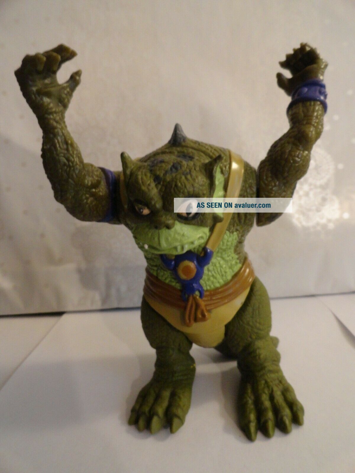 Vintage 1985 LJN Telepix Thundercats Slithe Slythe Action Figure | #9522263