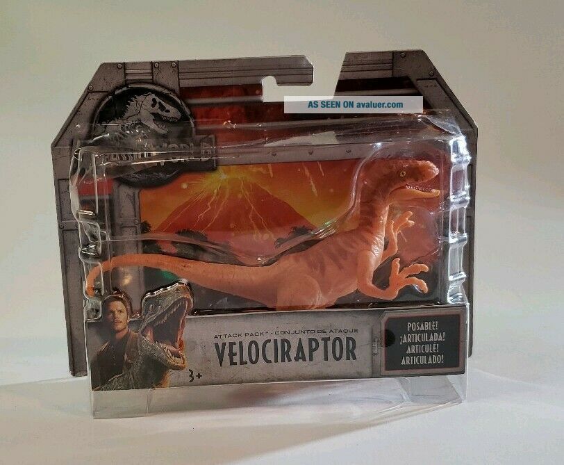 FIGURINE DINOSAURE JURASSIC World Amber Collection VELOCIRAPTOR ECHO