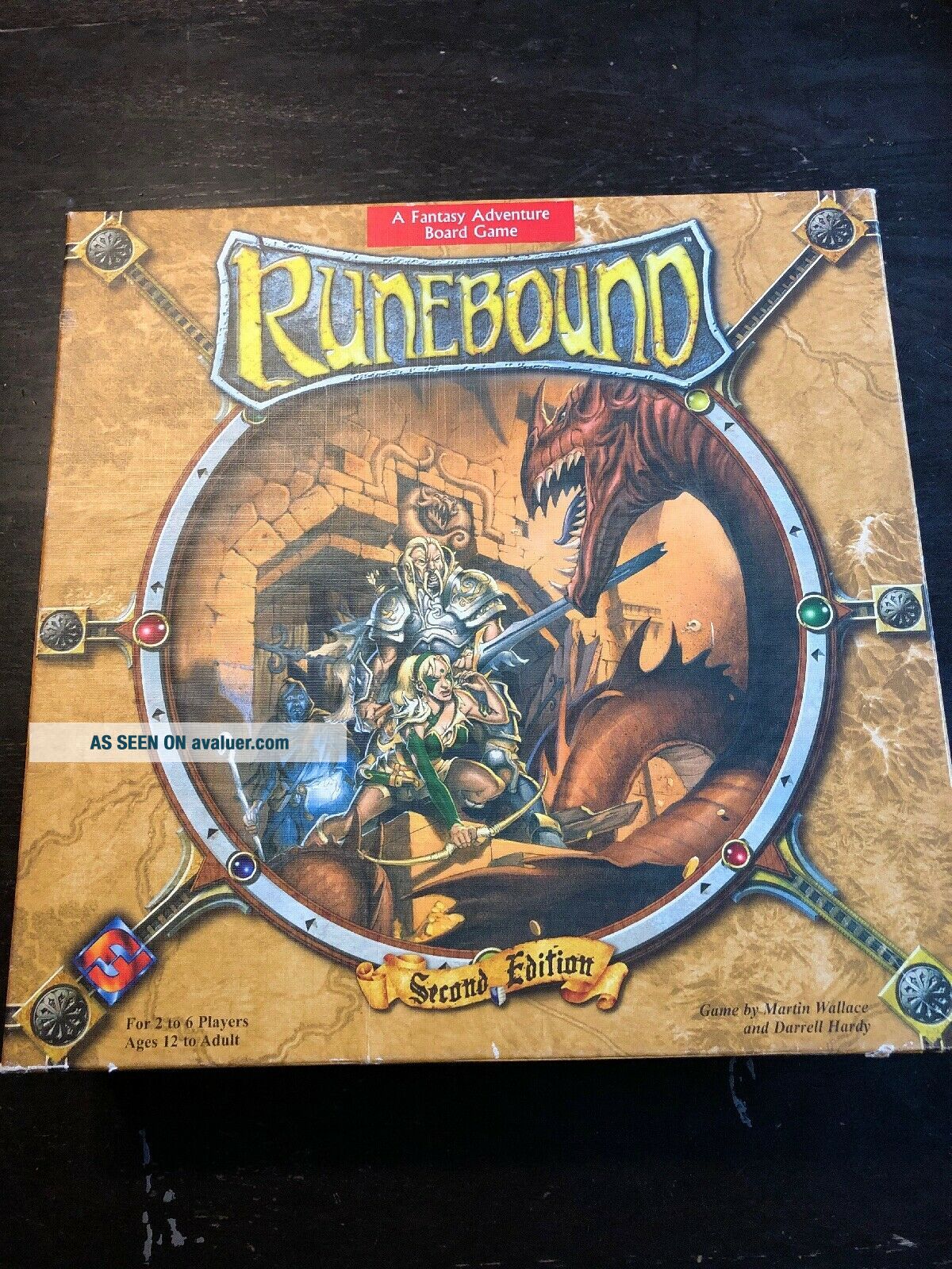 Runebound Tokens Runebound 2nd Edition A FFG Game - Complete | #9707050