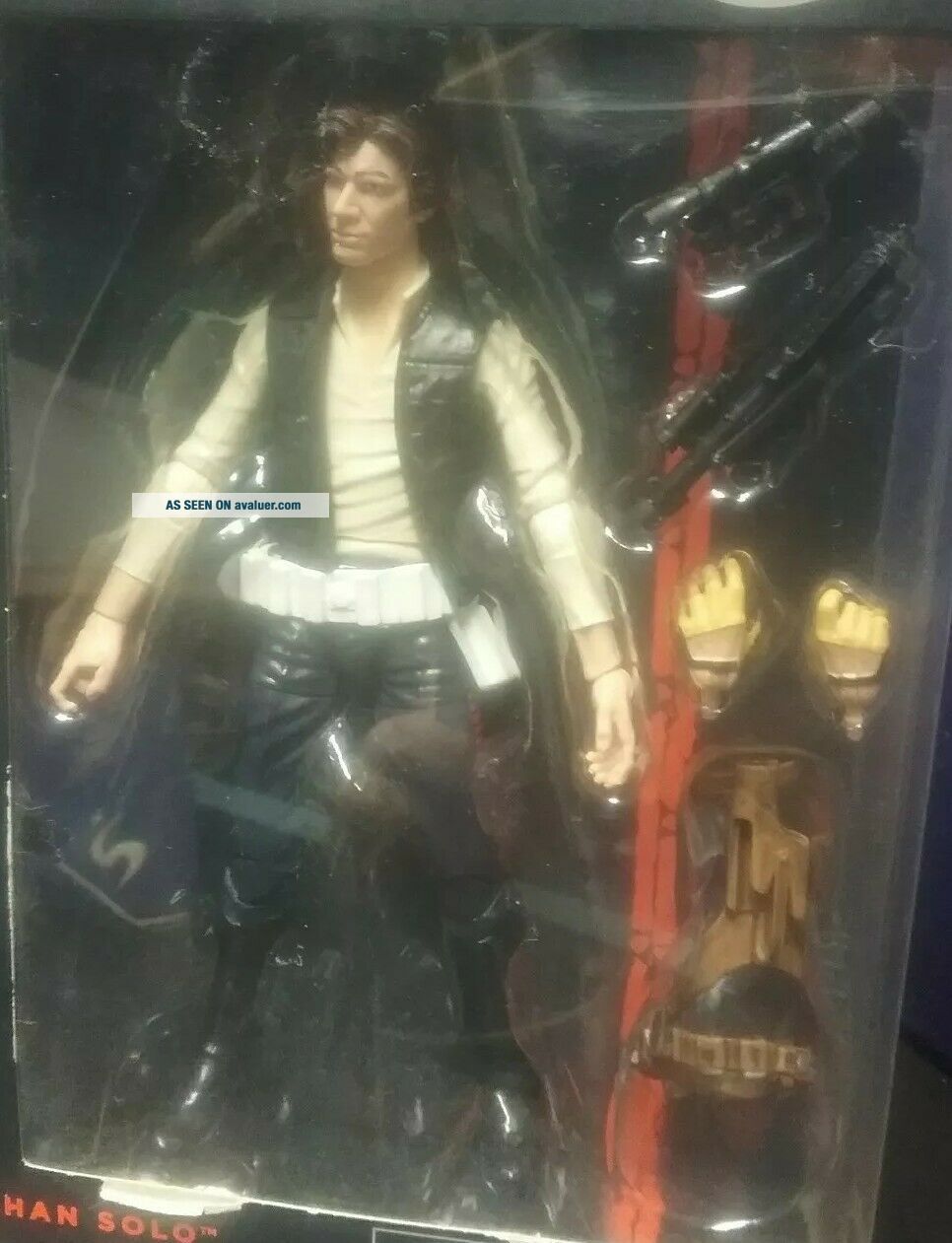 STAR WARS THE FORCE AWAKENS THE BLACK SERIES 6-INCH HAN SOLO ACTION FIGURE 630509394456