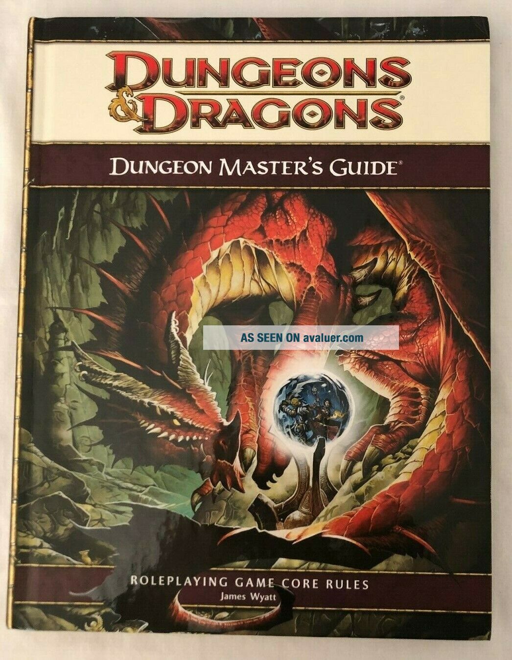 Official Advanced Dungeons & Dragons Dungeon Masters Guide Par Gary Gygax AD&D