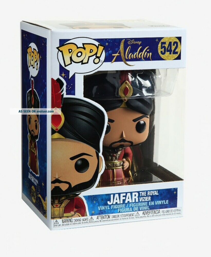 Funko Pop! Jafar As The Serpent (Hot Topic Exclusive) Con Carta Da Trading – Figura Vinile Disney Aladdin, 10 Cm - 2