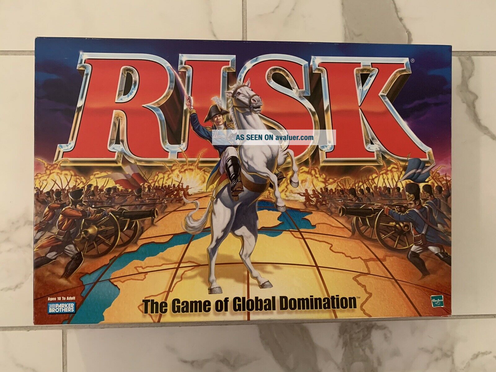 Risk Board Game - The Game Of Global Domination - Parker Brothers 1998 ...