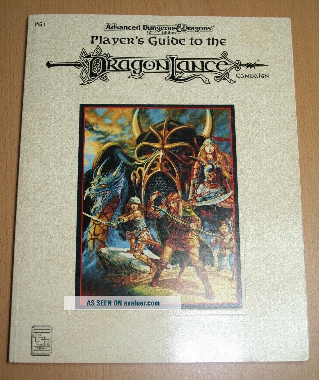 Advanced Dungeons & Dragons 2E Player ' S Guide To The Dragonlance ...