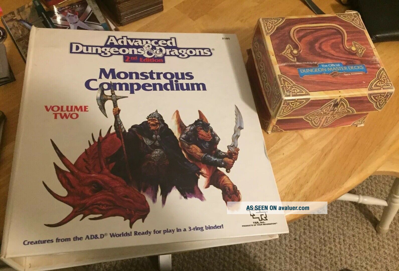 Advanced Dungeons And Dragons 2nd Edition Dungeon Master Deck Of ...
