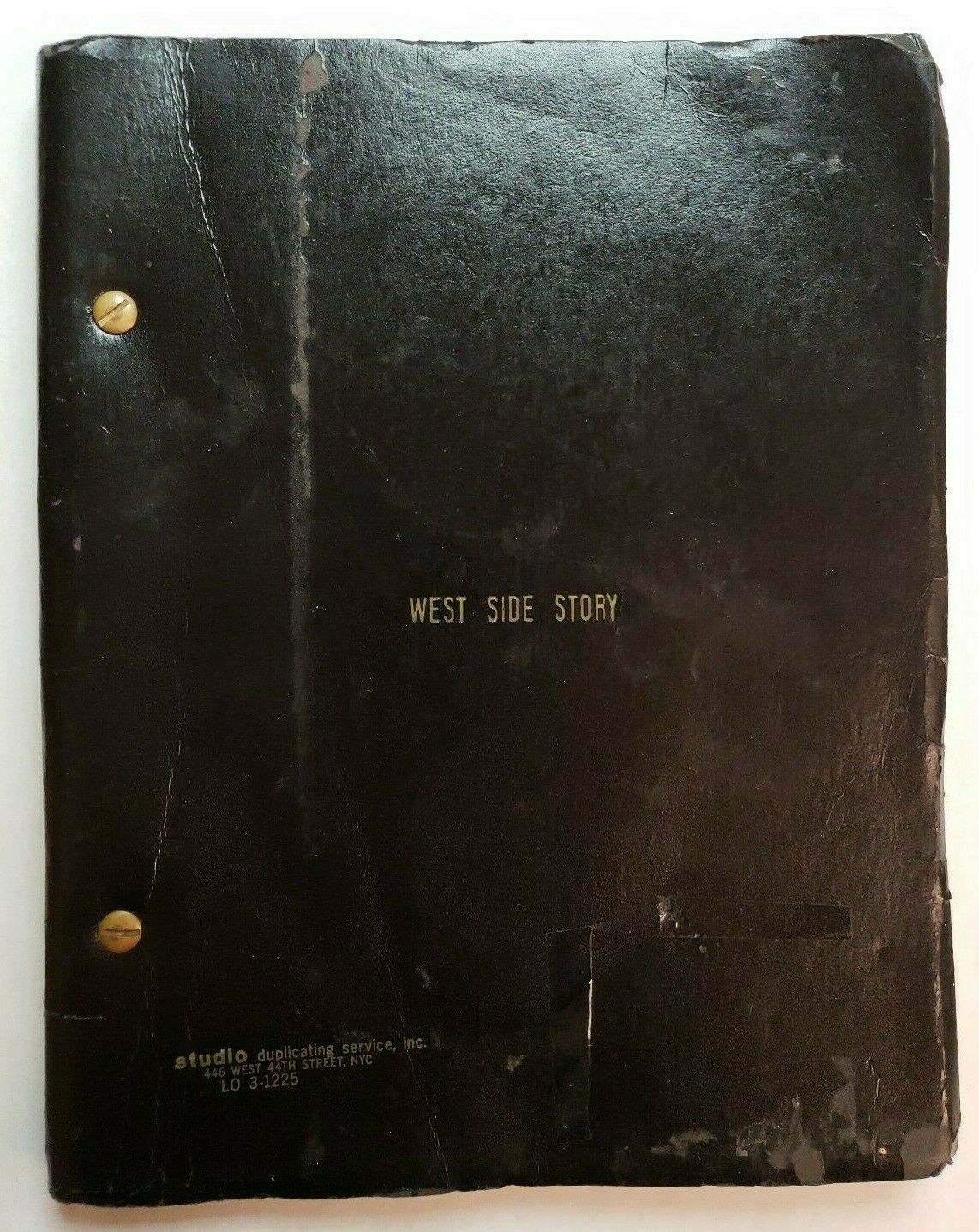 WEST SIDE STORY / Arthur Laurents 1957 Broadway Play Script, William ...