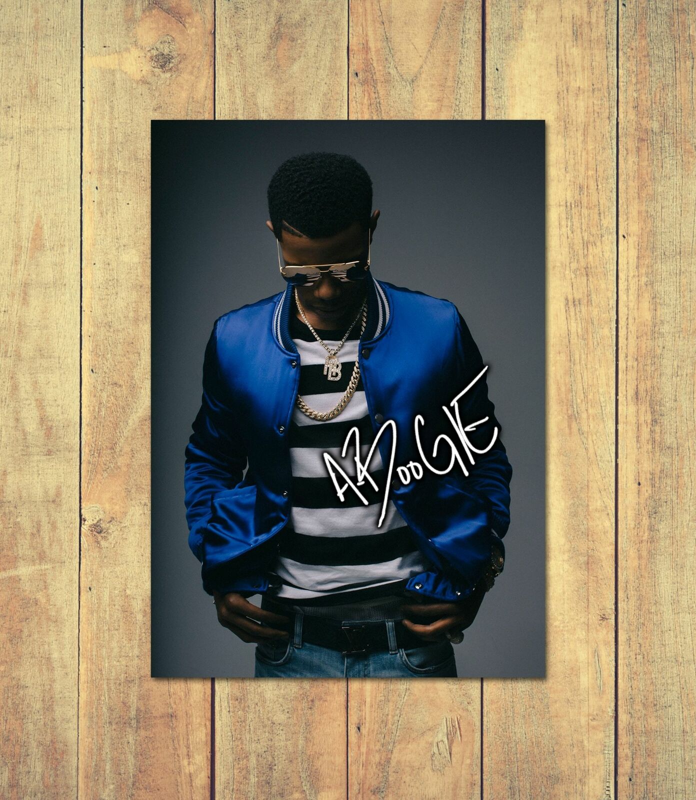 A Boogie Wit Da Hoodie V2 Signed Autograph Poster Print A4 A5 Frame ...