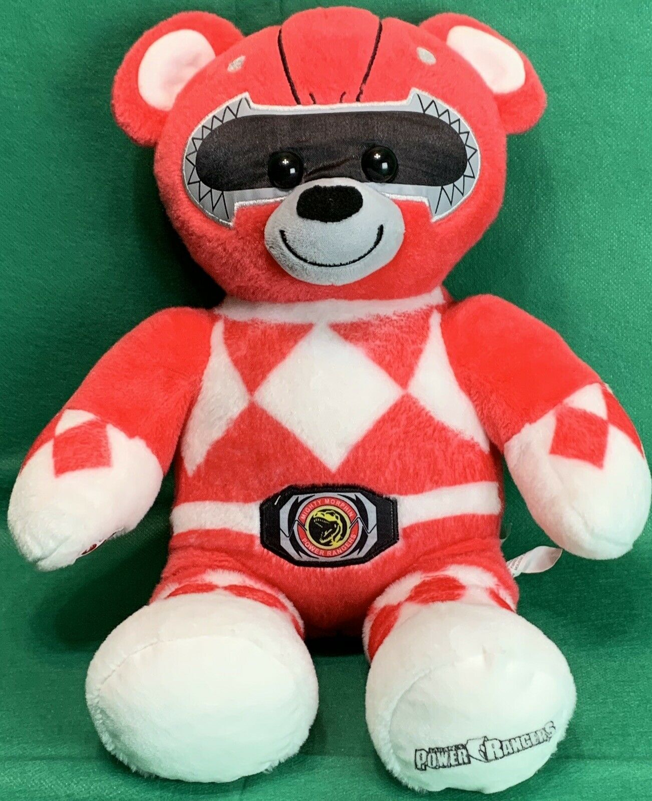 Build A Bear BABW Limited Edition 2017 Red Power Rangers Teddy Bear ...