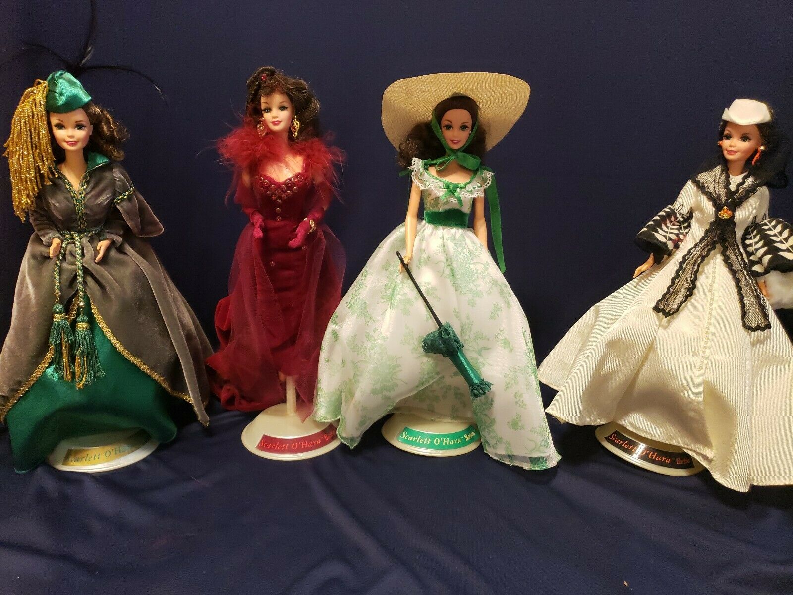 Barbie Scarlett O'Hara (Autant En Emporte Le Vent) - Occasion Vintage Années 90, Avec Vêtements